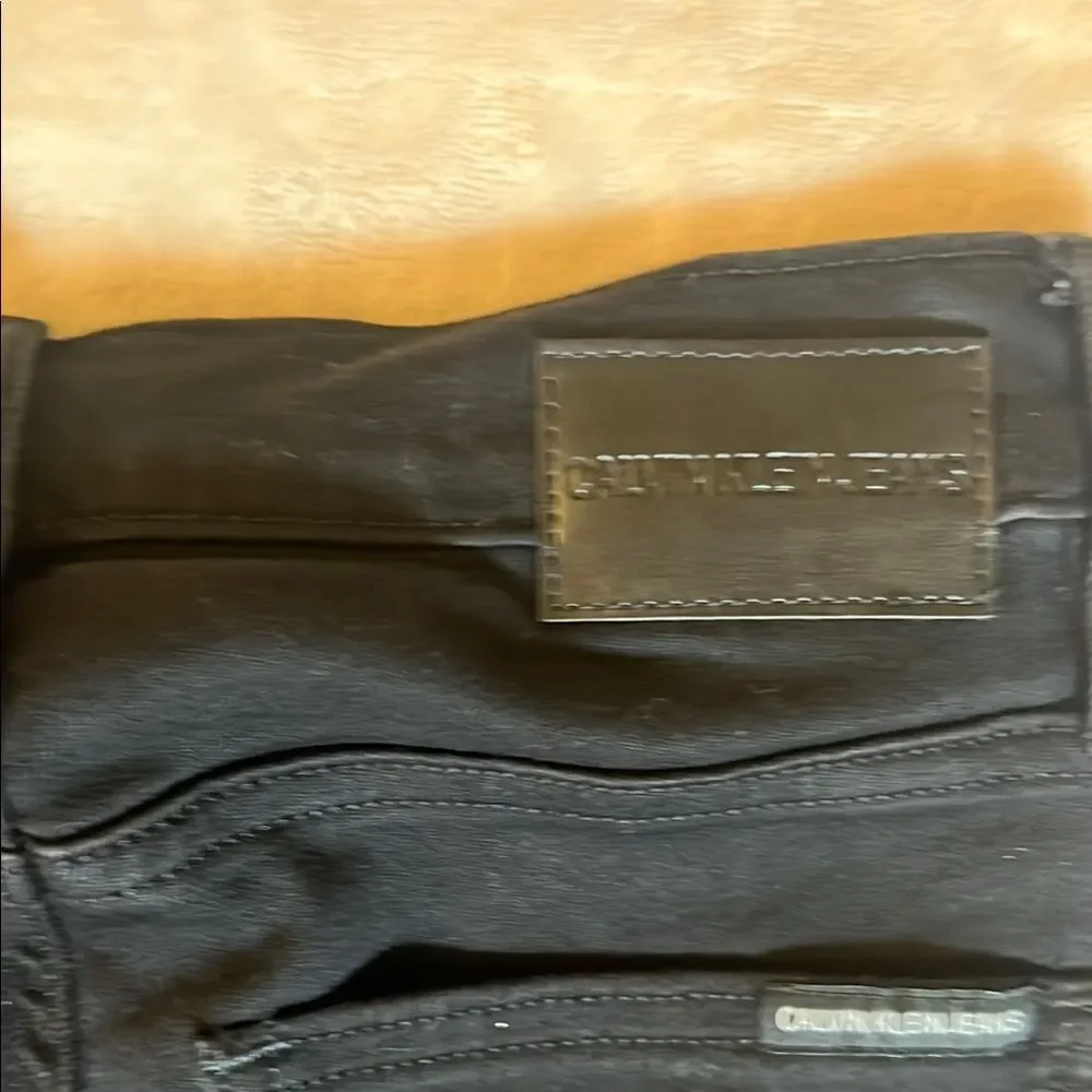 Calvin Klein Women’s Black Skinny Fit Denim Jeans Size 25 NWT